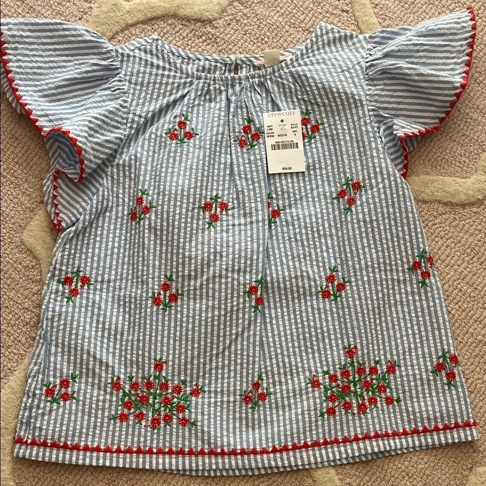 Crewcuts ruffle top